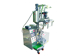 Vertical form fill seal machine (piston filling)