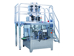 Rotary pouch fill seal machine